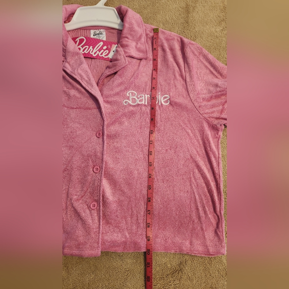 Barbie pink lounge pajama set - Picture 8 of 15